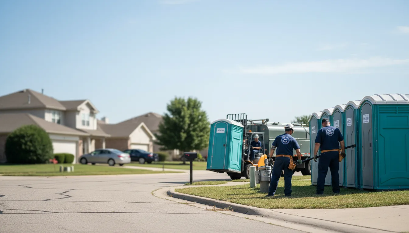 Porta Potty Rental in Chandler, OK near me